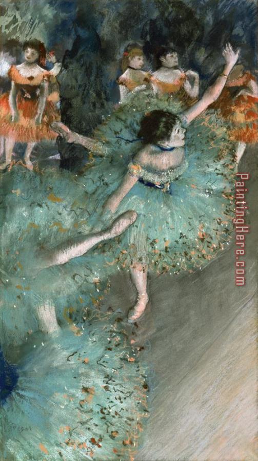 Edgar Degas Danseuse Basculant (danseuse Verte)